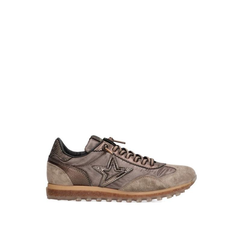 Zapatillas Casual Cetti - Mujer - Suela Plana - Modelo C-1259b - Color Taupe