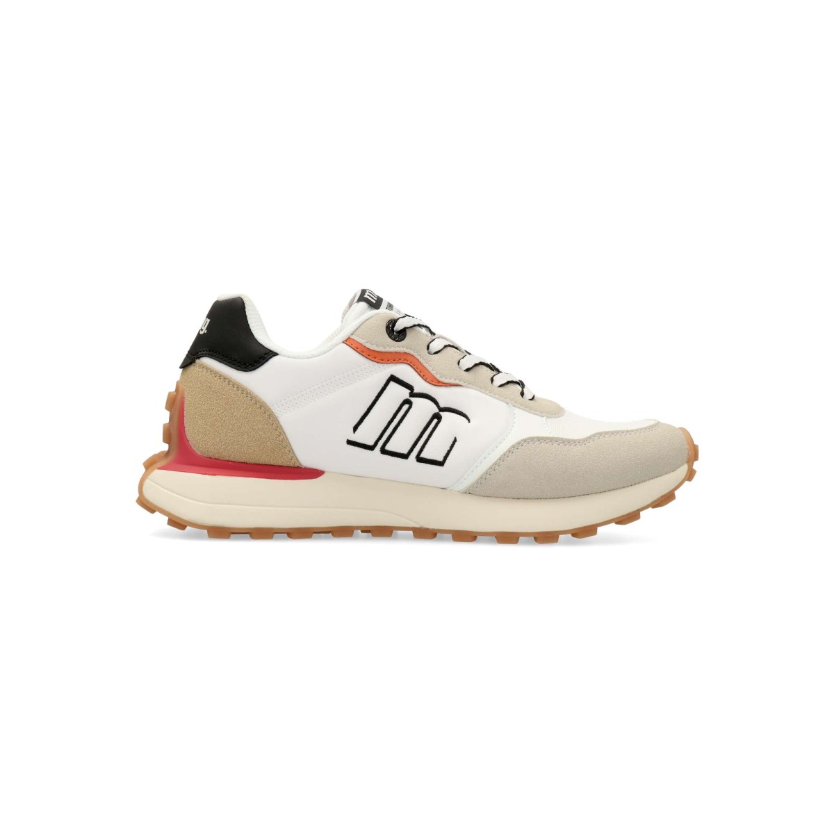 MTNG - Zapatillas deportivas casual Zinc para hombre, de piel sintética y textil con suela de goma ligera, plantilla Comfort Foam acolchada y extraíble