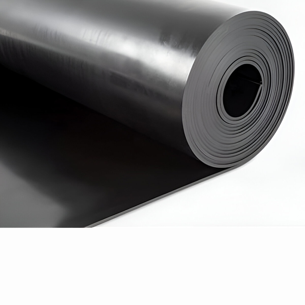 Arquiservi - Suelo en Rollo Goma Liso 3mm Suelo Industrial Resistente para talleres, garajes y comercios
