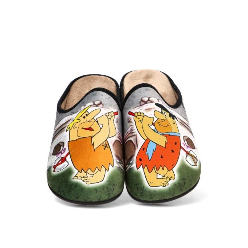 Zapatillas Casa Casa Punta Cerrada Vulca-bicha - Hombre - Suela Plana - Modelo 1855 - Color Gris