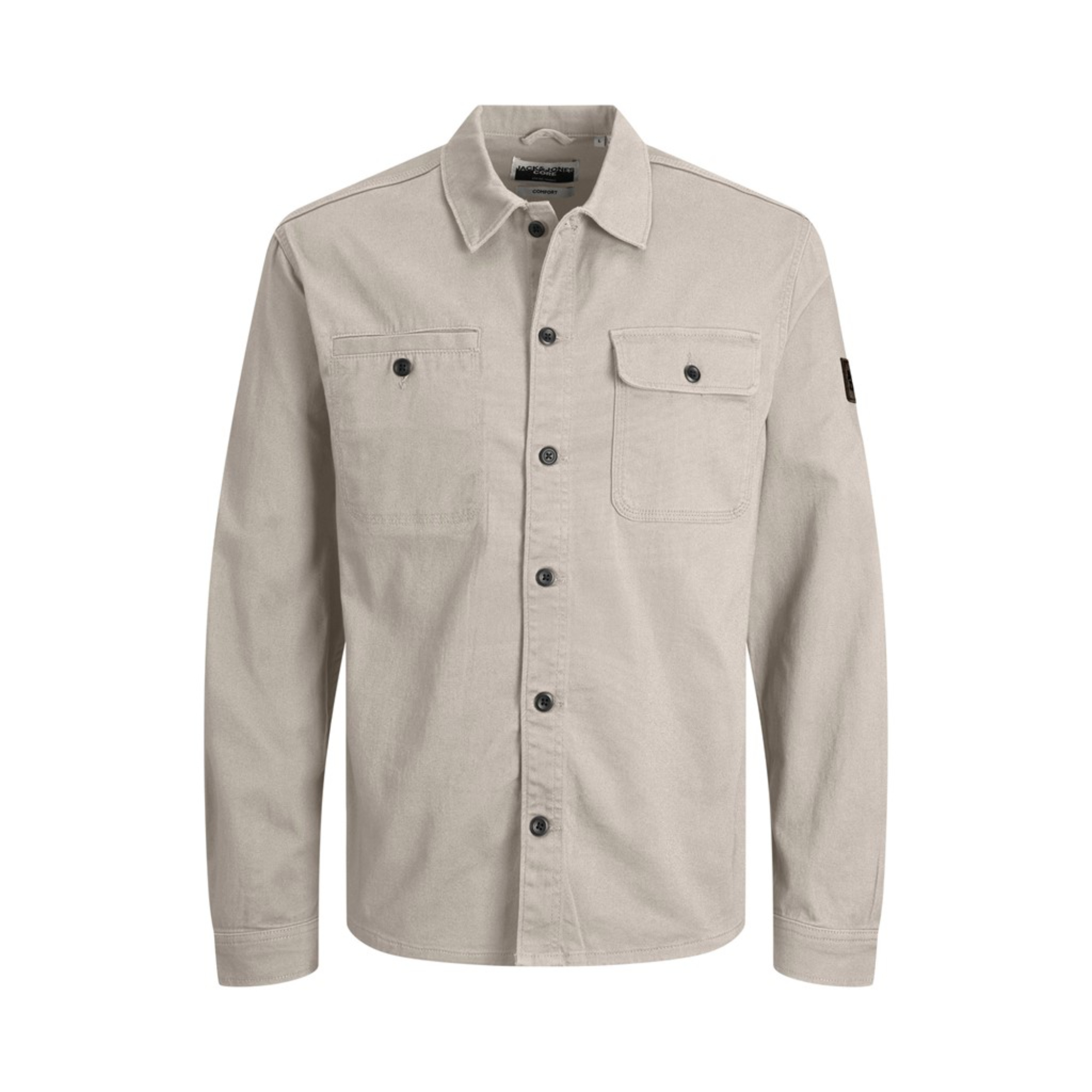 JACK&JONES Hombre Camisa Larga Corta Vestir Casual 28514