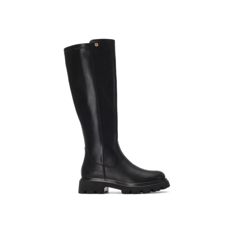 Xti Botines Planos 144419 para Mujer - Calzado Cómodo y Elegante en Negro