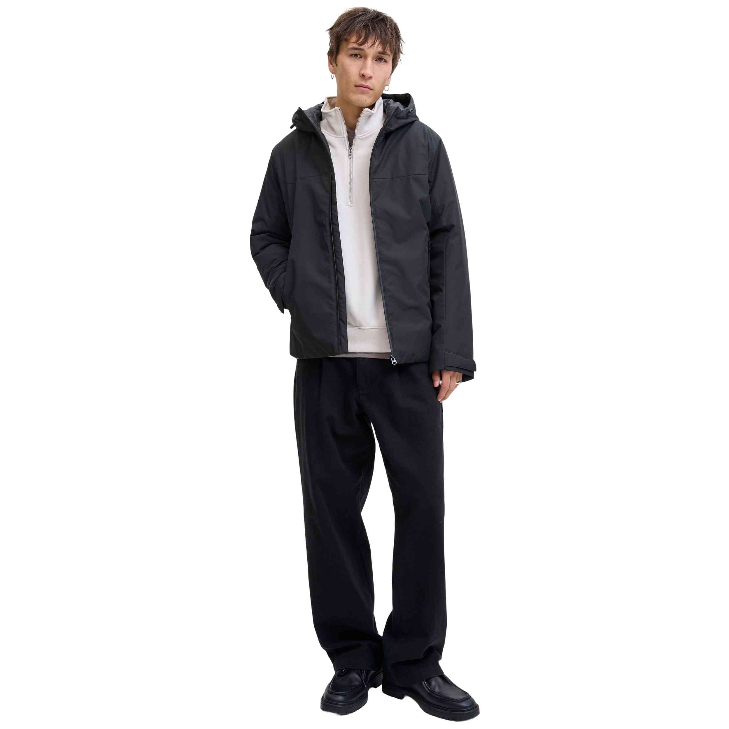 Abrigo Jack & Jones modelo 12278762-BLK para Hombre en color Negro