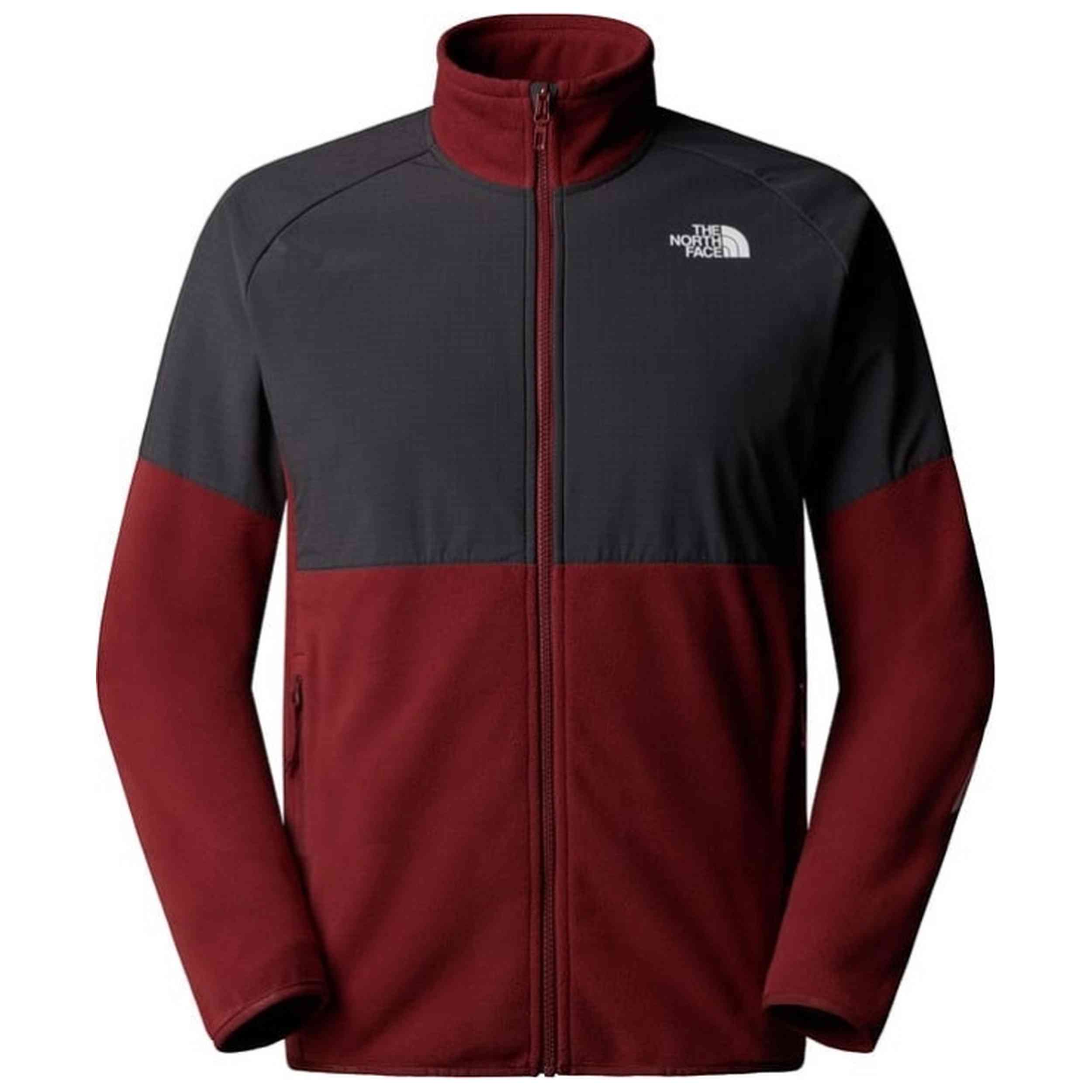 Textil The North Face modelo M Glacier Heavyweight Full Zip en color Rojo
