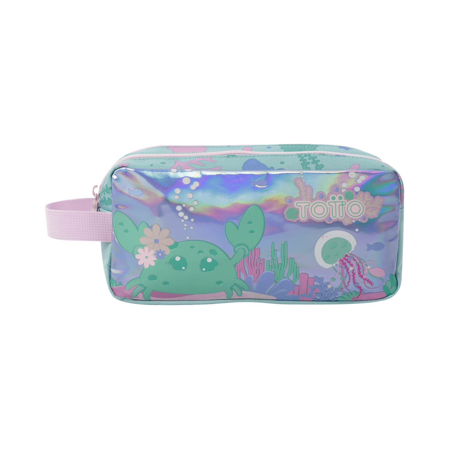 Totto Estuche infantil Reef Friends Material: Poliéster 23 x 12 x 9 cm