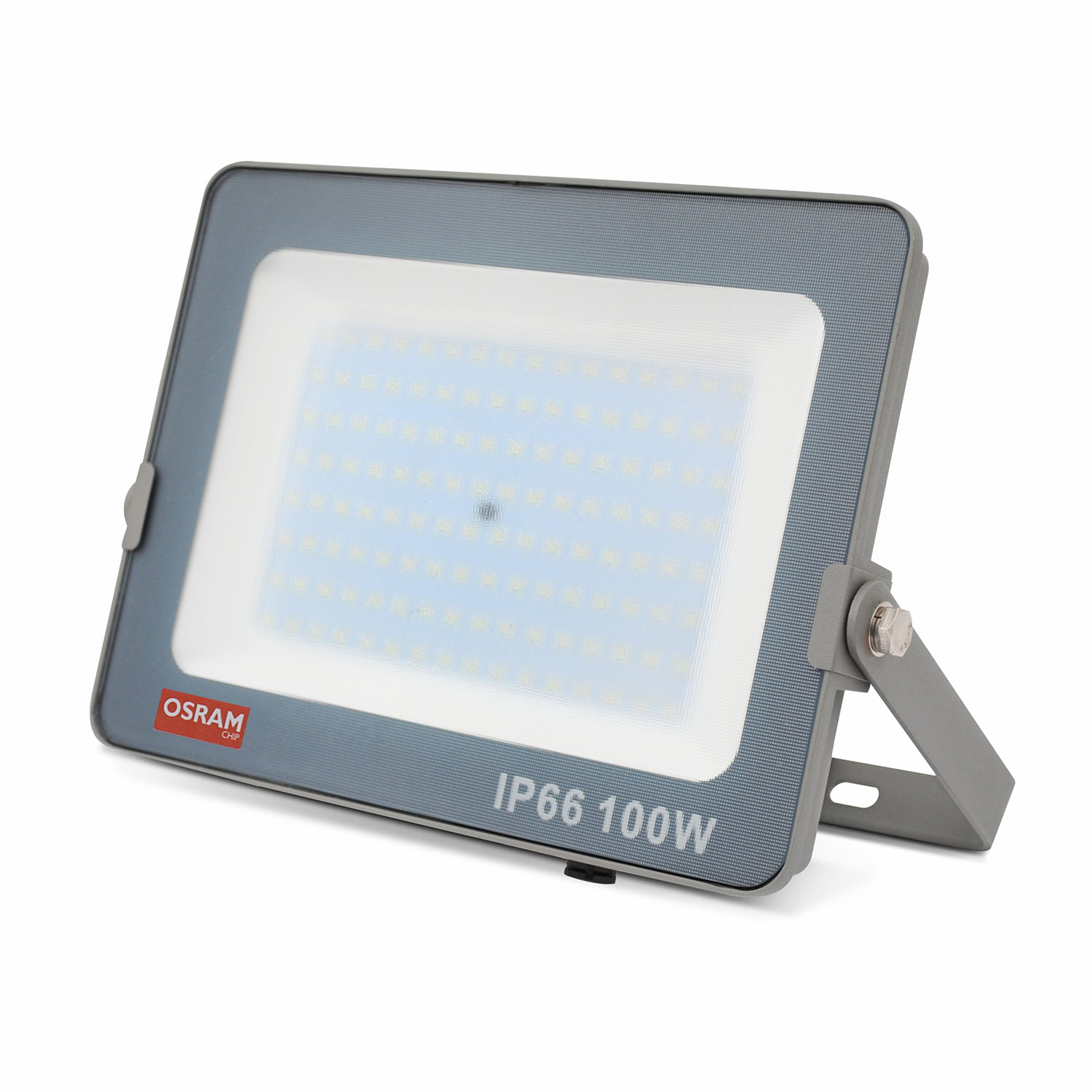 LEDBOX Proyector LED chipled OSRAM PRO, 100W, Blanco cálido. Iluminación exterior LED, Proyectores led