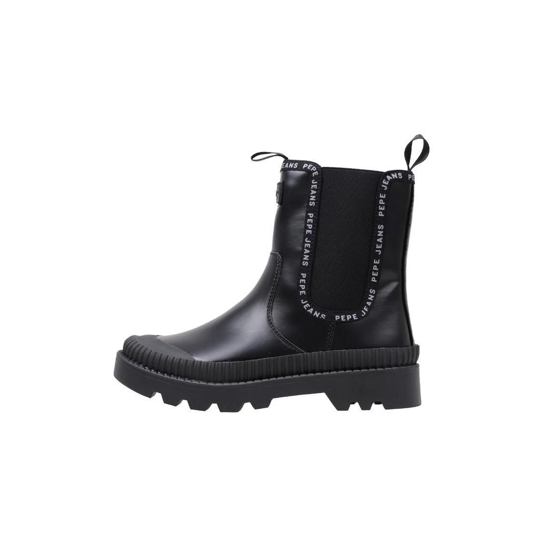 Pepe Jeans GUM CHELSEA BOTA DE AGUA mujer Negro