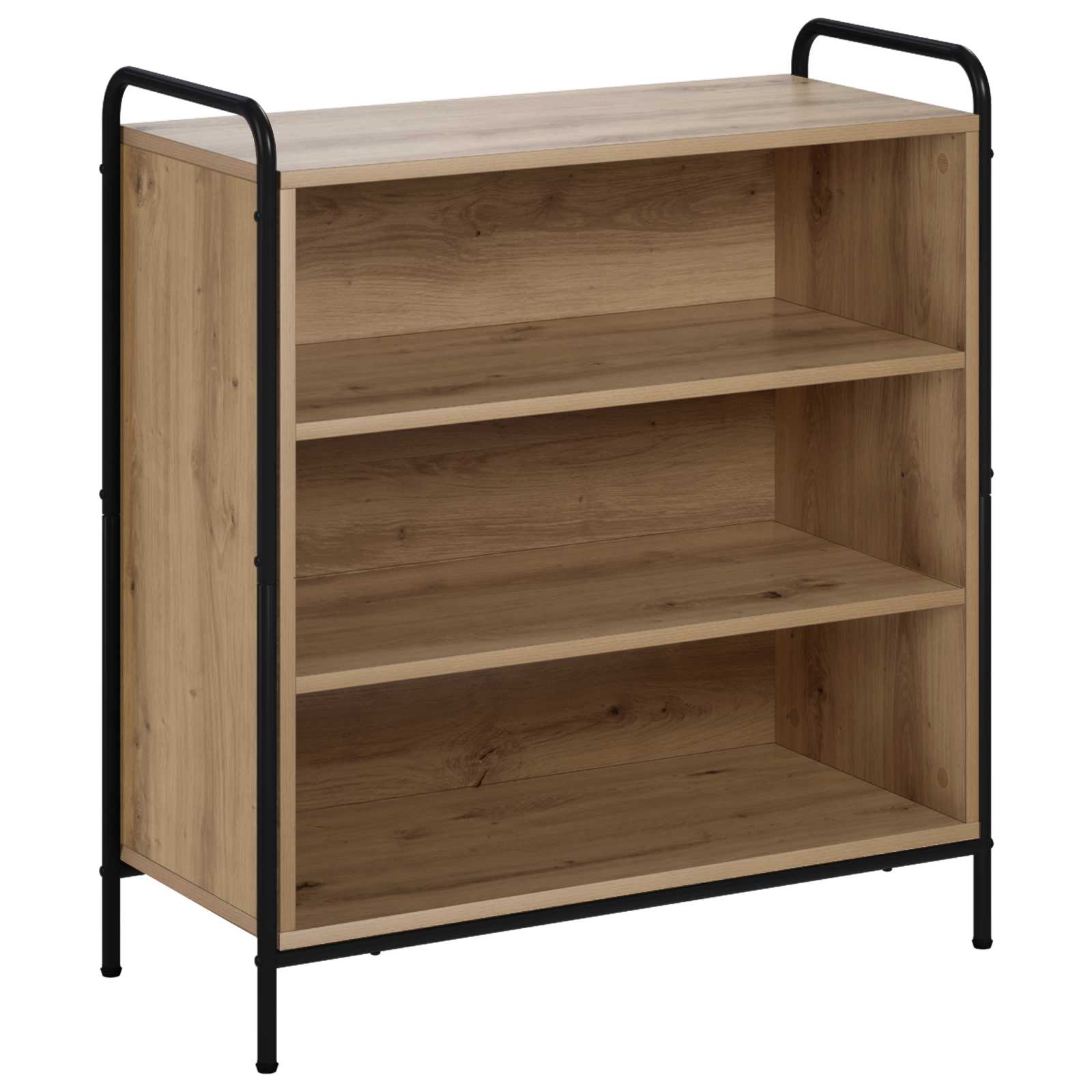 vidaXL Aparador 73 x 33 x 81 cm Madera de ingeniería Multicolor