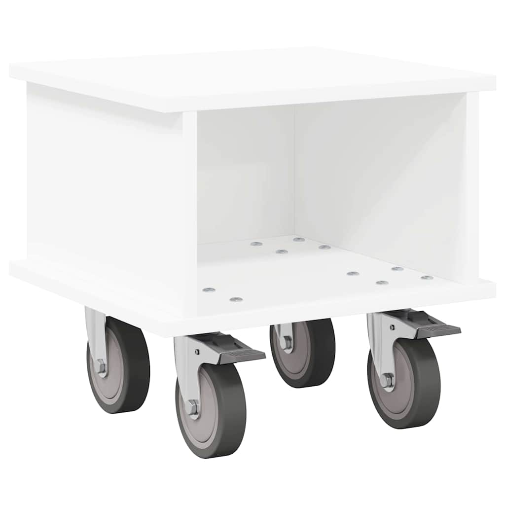 vidaXL Soporte de TV 37 x 35 x 35 cm Madera de ingeniería Multicolor