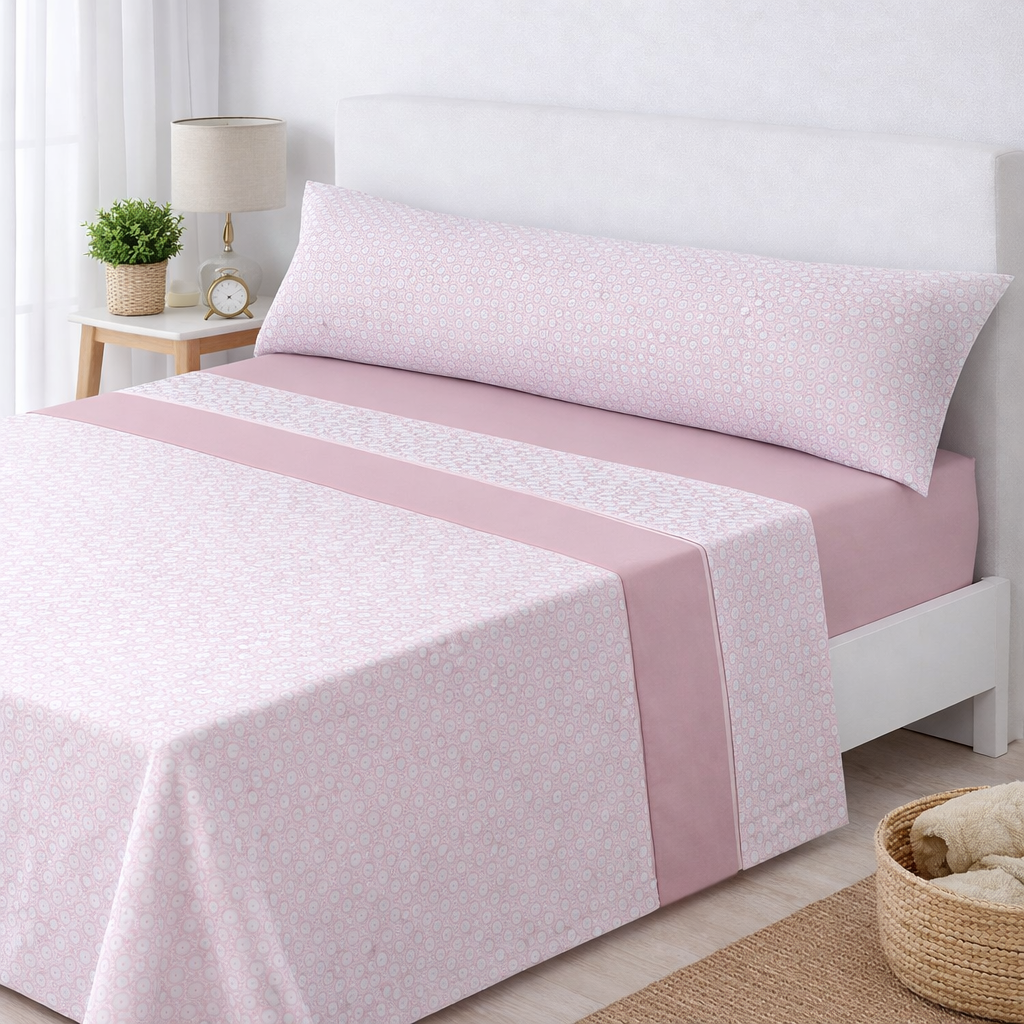 Juego de Sábanas Microfibra 100% Poliéster, Suaves y Frescas para Verano, Estampadas, incluye Bajera -Encimera-1 o 2 Funda de almohada, 18 Diseños para Camas 90/105/135/150/180 cm, ✅ Entrega en España en 48 a 72 horas