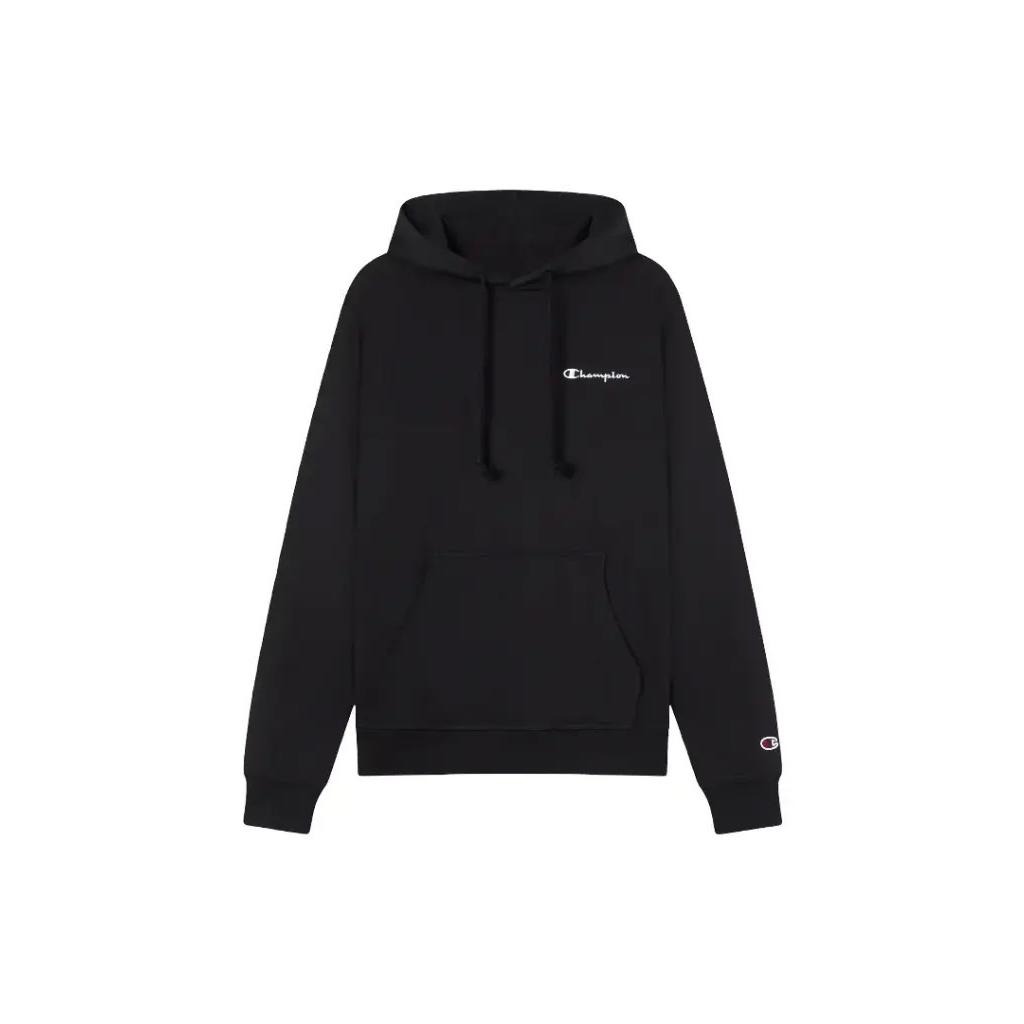 221790 NBK Sudadera Hombre Forrada con Felpa y Pequeo Logo Bordado Icons Negro