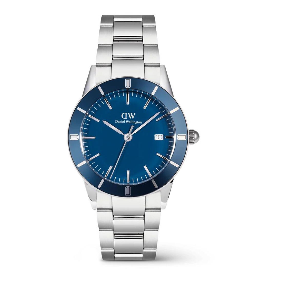 Daniel Wellington Reloj Hombre Analogico Cuarzo con Correa de Acero inoxidable DW00600820