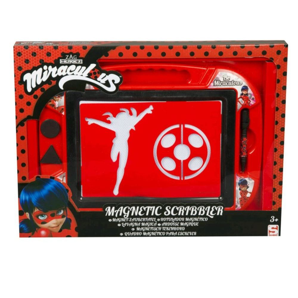 Pizarra Ladybug magnética infantil Marinette Miraculous