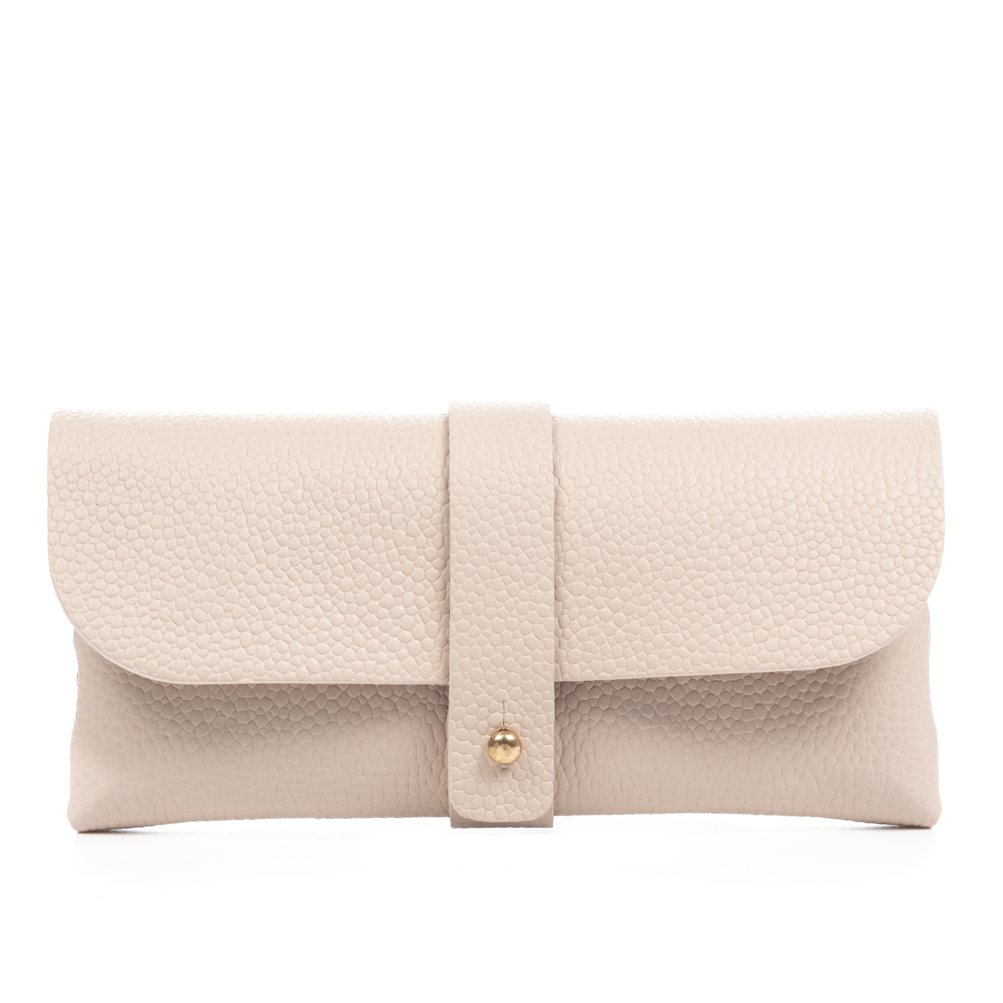 FIRENZE ARTEGIANI Argelato mini bolso de mano / cartera mujer. Piel auténtica Dollaro. Fabricado en Italia 16x4x8 Cm.