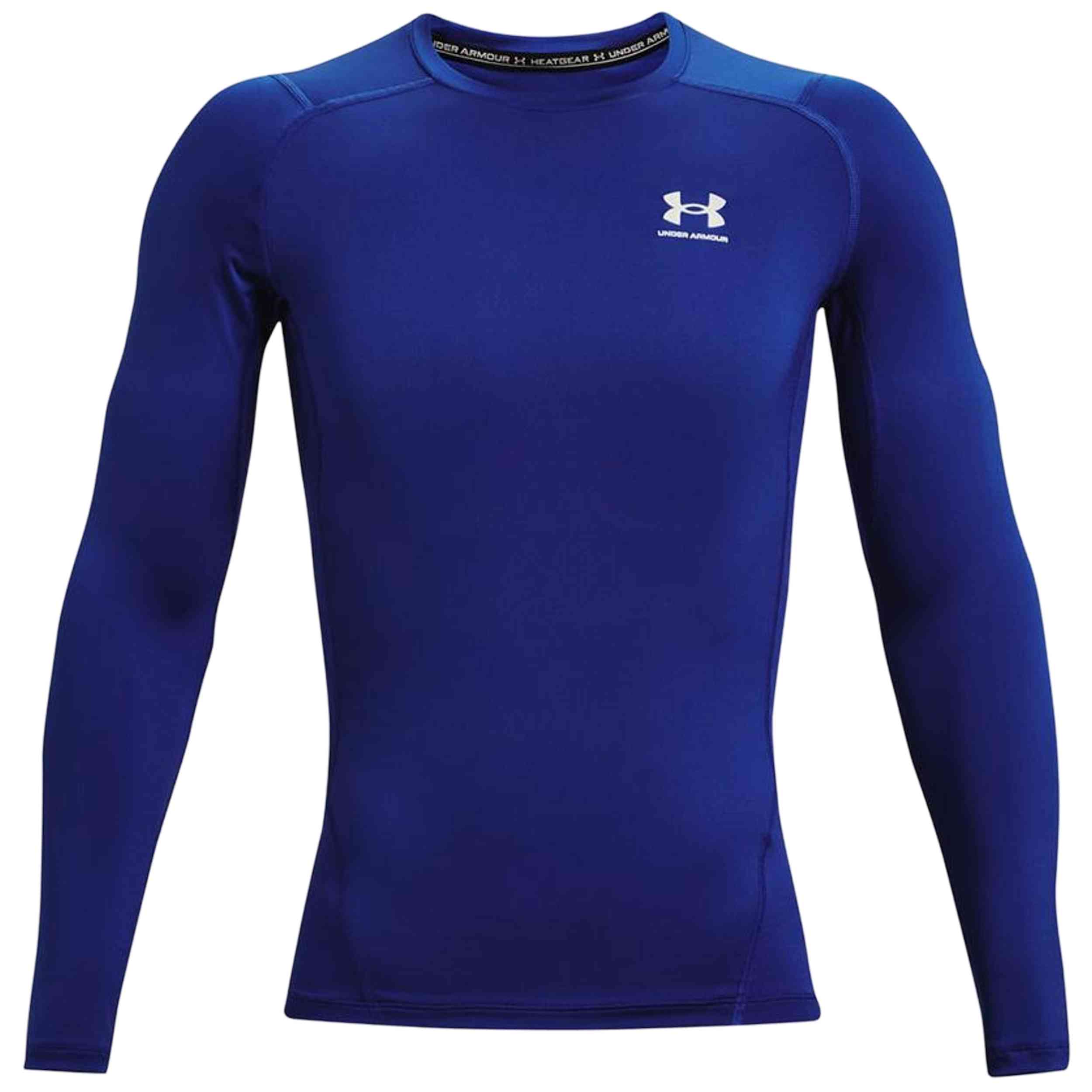 Camiseta De Manga Larga Under Armour modelo HeatGear Armour "Royal/White" para Hombre en color Azul