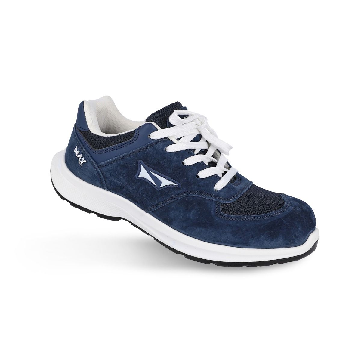 Zapato de Seguridad Deportivo Workfit MAX S3S SR - Ideal uso labora y cotidiano, muy ligero y cómodo - Puntera de protección de fibra de vidrio - Plantilla textil antiperforación y flexible - Suela de goma EVA y goma anatómica