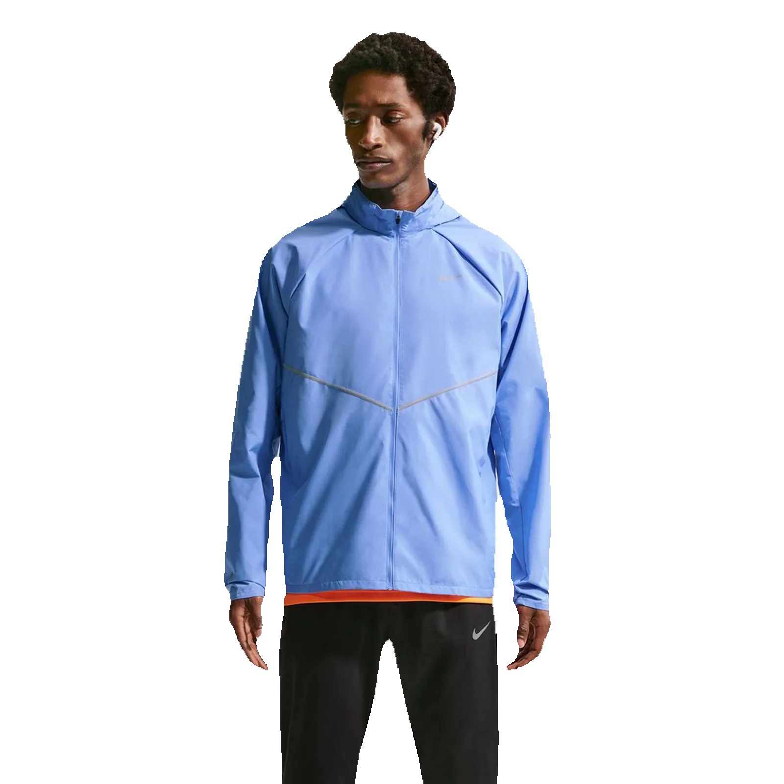 Chaqueta Nike Running Miler con detalles reflectante - Cortaviento con protección UVA UVB para hombre - IF2369 494