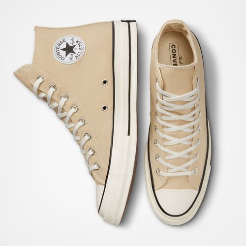 Zapatillas Converse Chuck 70 Vintage Canvas Hi Oat Avena Natural