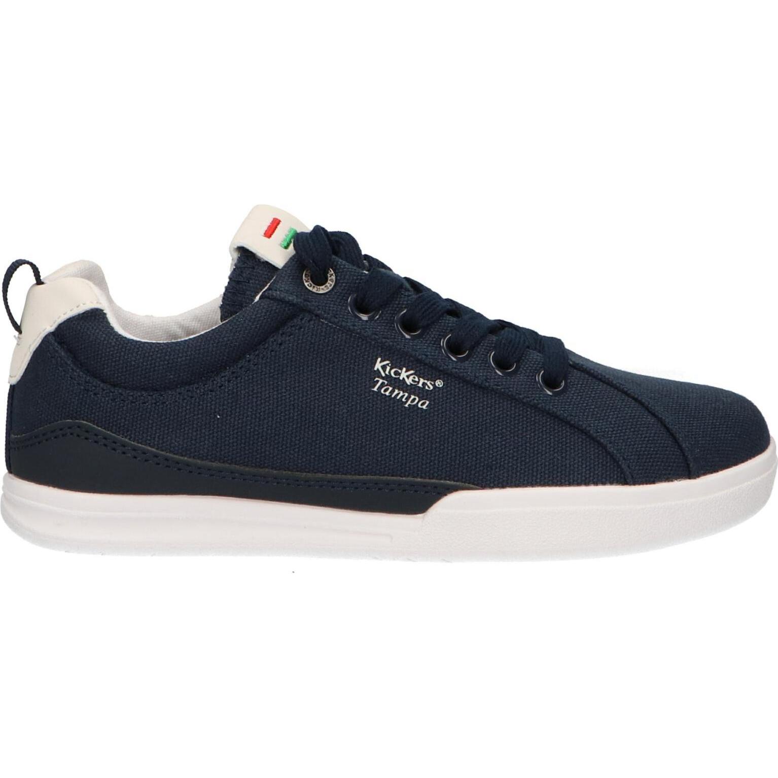 Kickers girls and boys sneakers 686090 -30 tampa cdt 103 marine blanc