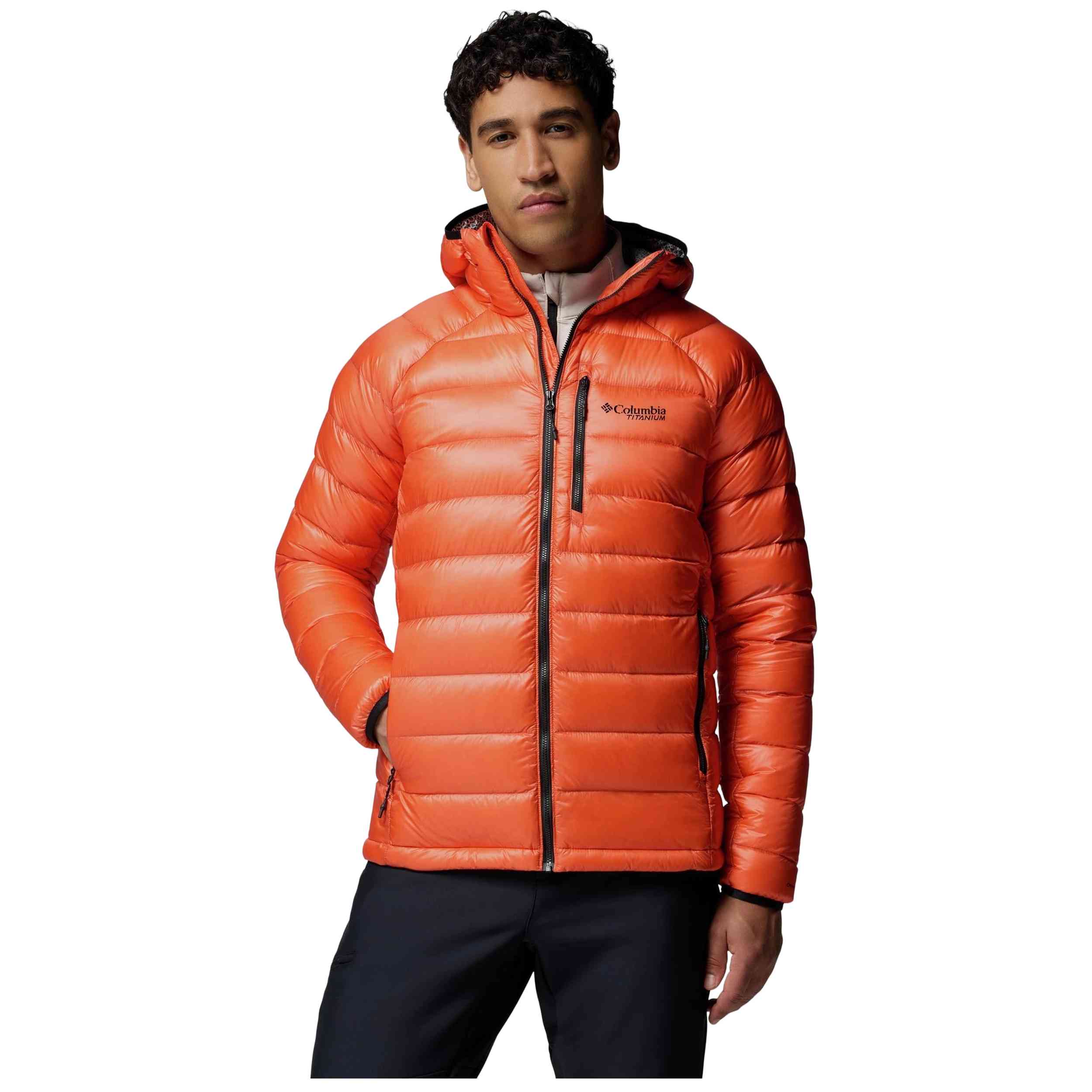 Chaqueta Columbia modelo Chaqueta con capucha Columbia Arctic Crest Down naranja brillante para Hombre en color Naranja