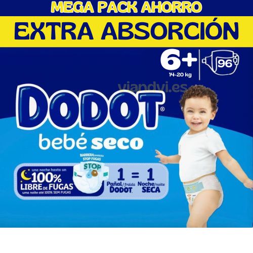 Pañales Dodot Sensitive T1(2-5KG) 116ud -Dodot SensitiveT2(4-8KG) 174ud-Dodot Bebé SecoT3(7-11KG)66U-Dodot Bebé Seco T4(10-15KG)62U-Dodot Bebé SecoT5(12-17KG)56U-Dodot Bebé Seco T6(14-20KG)96U-Dodot toallitas desechables  12*52Toallitas