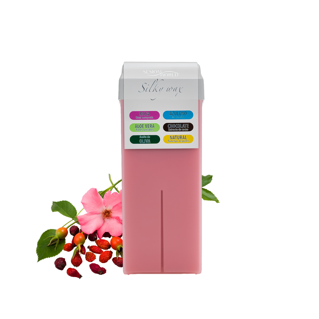 Recambio de cera universal roll-on ROSA 100ml.