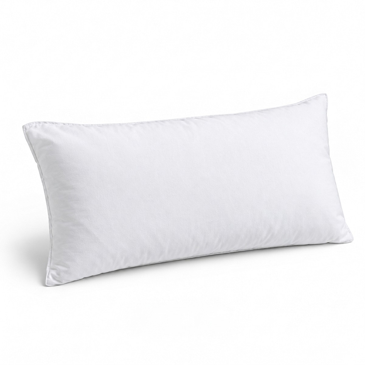 Almohada de Fibra - Hipoalergénica y Antiácaros - Tacto Pluma Suave - Firmeza Media - Lavable - Funda Microfibra