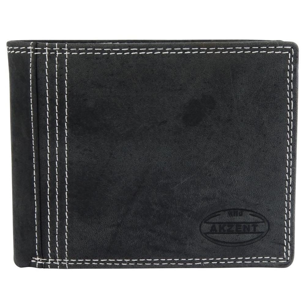 Akzent® Cartera em Couro Genuíno
