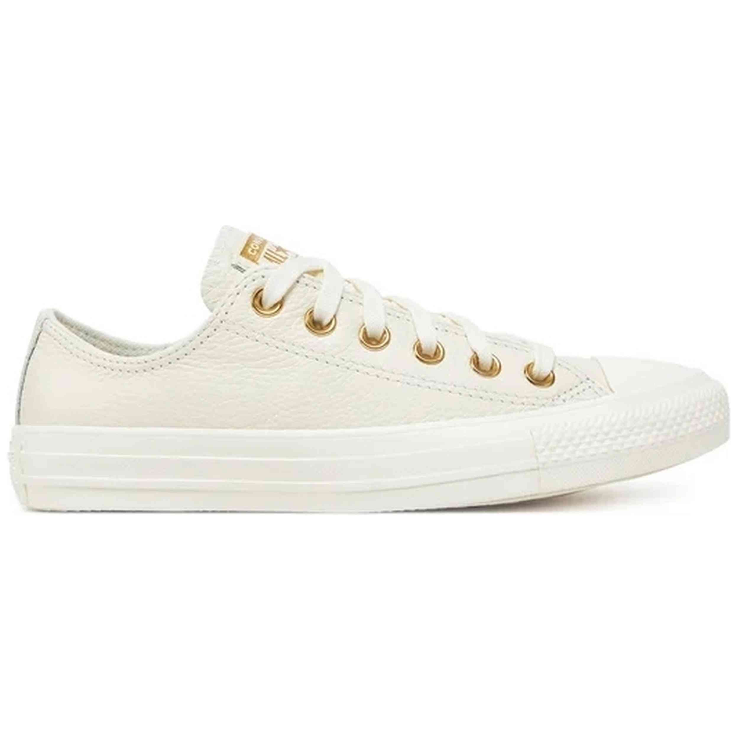 Zapatillas Converse modelo A13814C para Mujer en color Egret/Egret/Gold