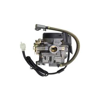 CA Carburador S-GIANT PD18J de 18 mm con bomba de aceleración de repuesto para scooter y ciclomotor GY6 de 50 cc y 139 QMB