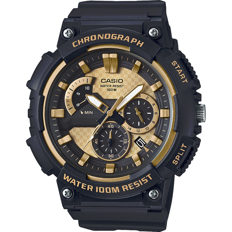 Casio Mcw-200h-9a Collection Reloj Para Para Hombre Color Negro