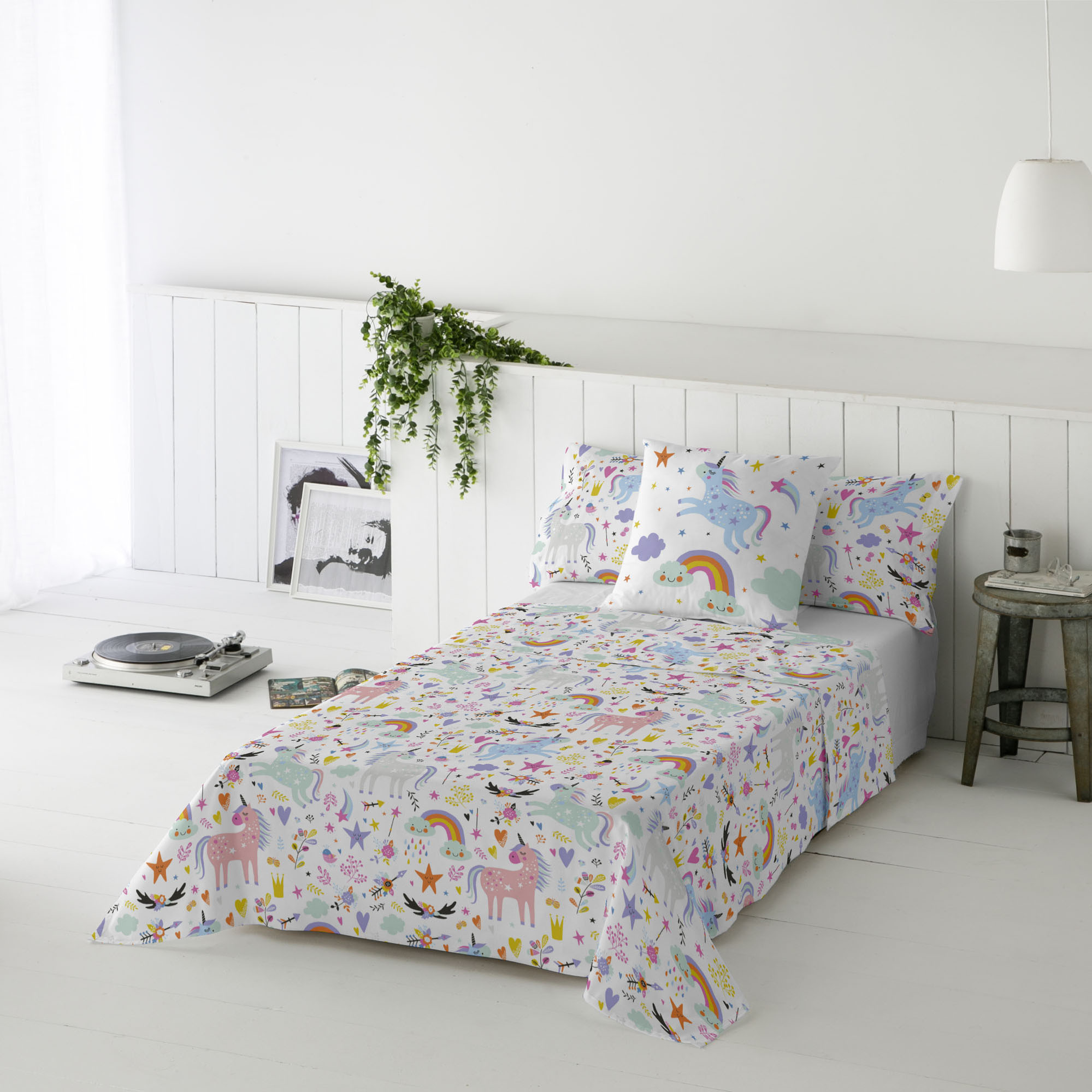 COOL KIDS - Juego de Sábanas Infantil Estampado - 100% Algodón Extrasuave - 5 Modelos Disponibles - Cama 90/105 cm - Fabricado en España