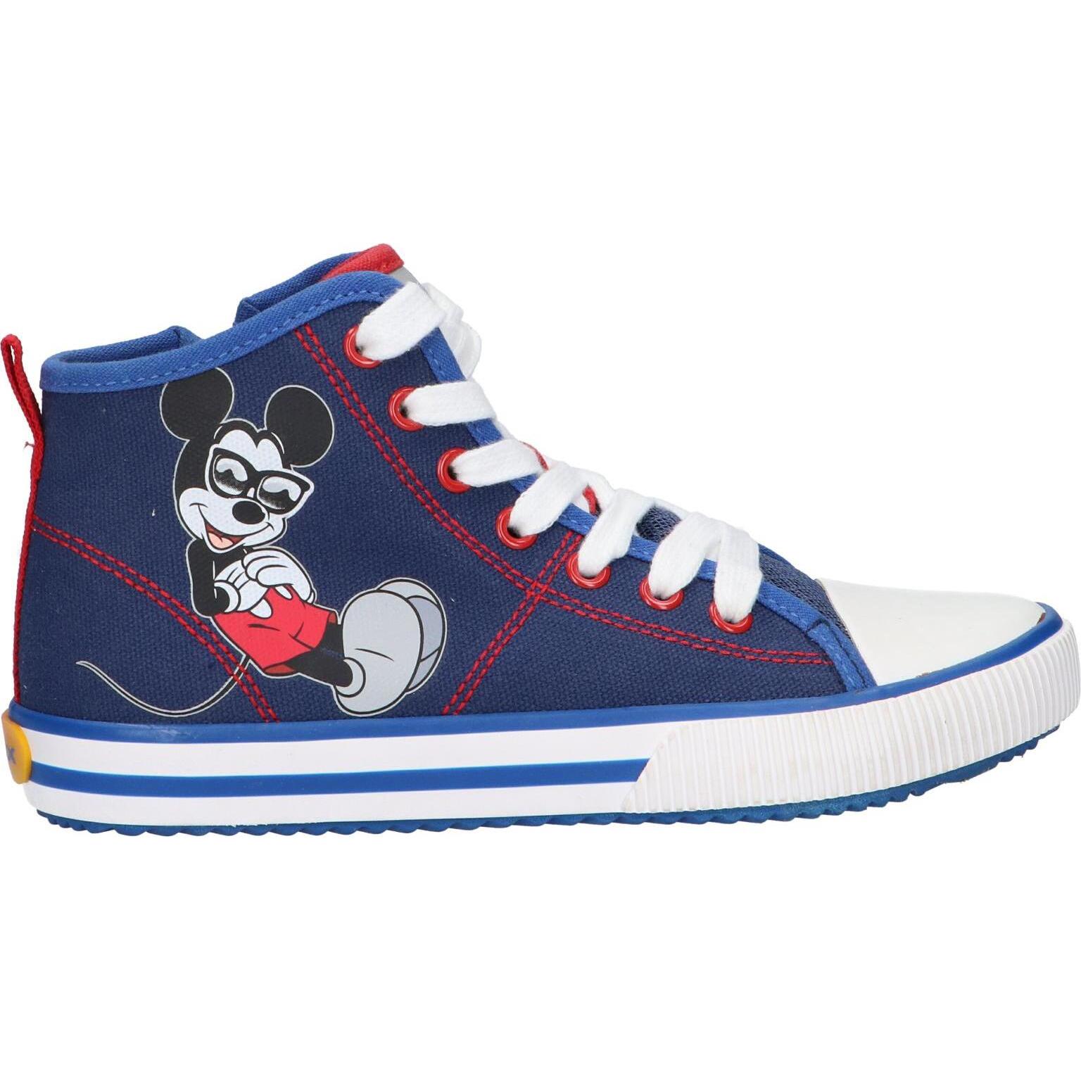 Girl and boy's sneakers geox j022ch 00010 j alonisso boy c4226 navy-royal