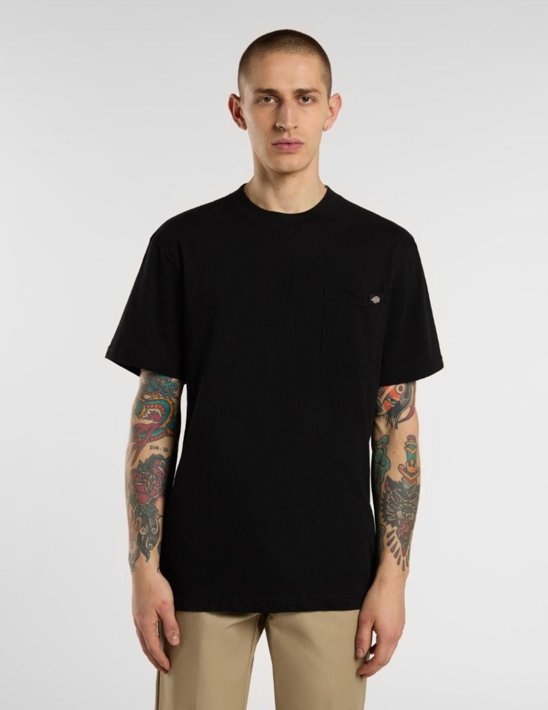 DICKIES CAMISETA POCKET NEGRA LURAY