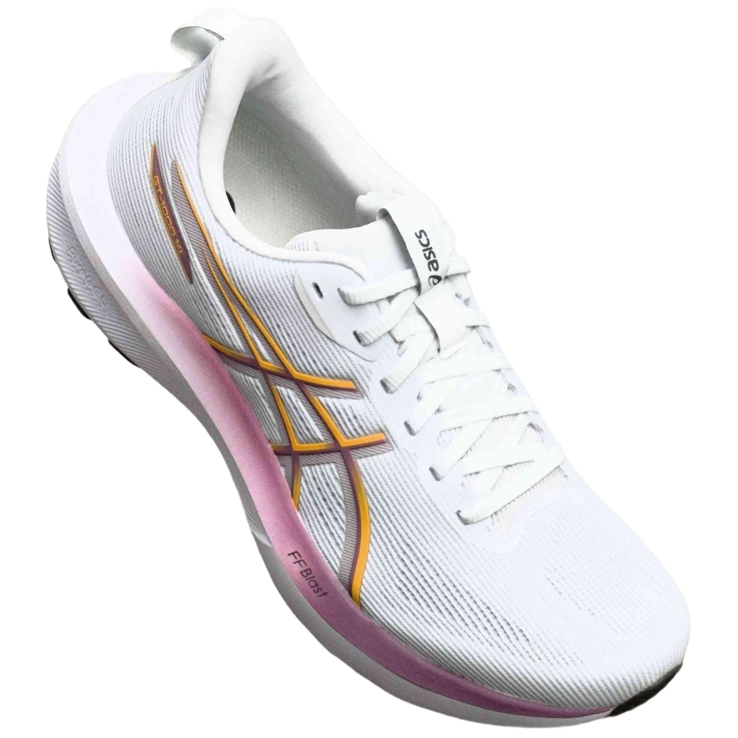 Zapatillas De Running Asics modelo 1012B859-101 para Mujer en color WHITE/YAMABUKI