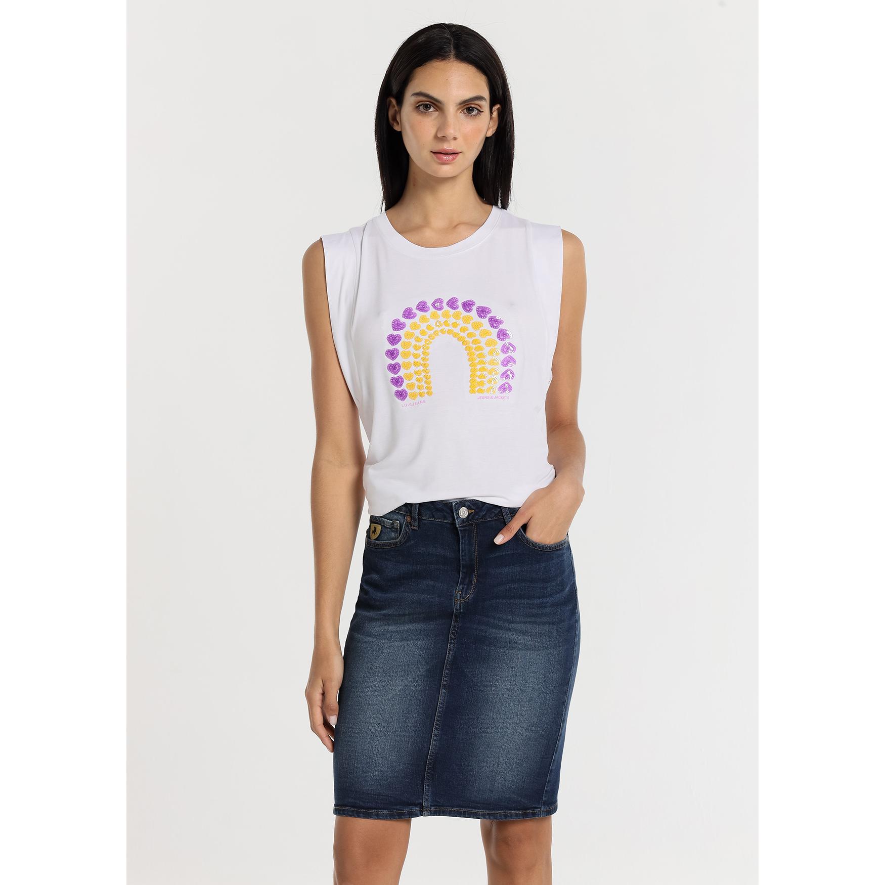 LOIS JEANS - Falda Denim Bow