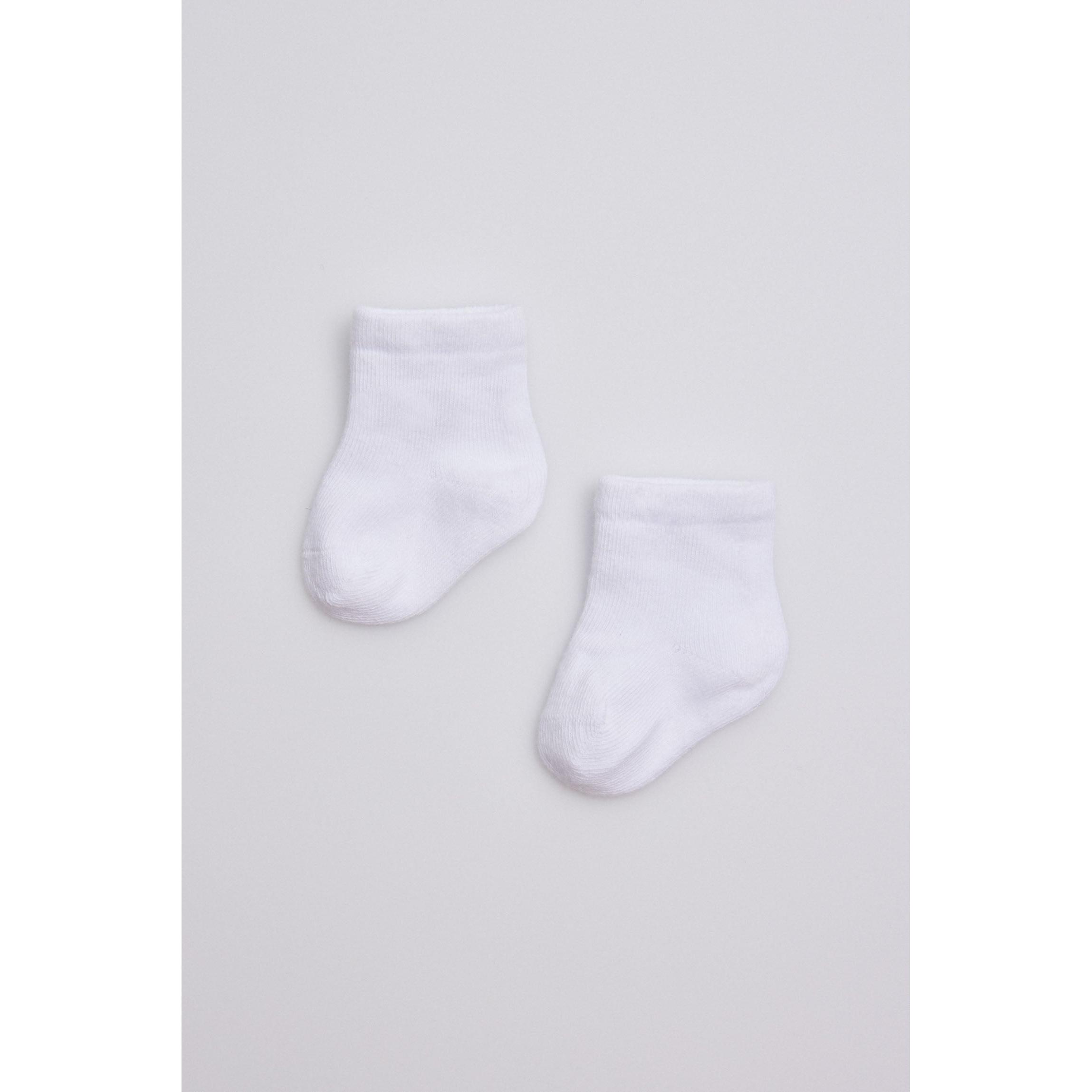 Ysabel Mora - Calcetines básicos recién nacido blanco