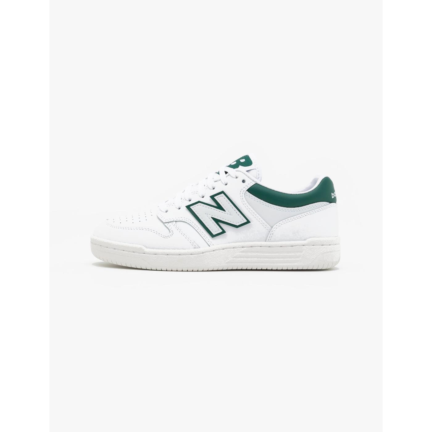 Zapatillas New Balance 480 Blancas y Verdes | Estética Retro