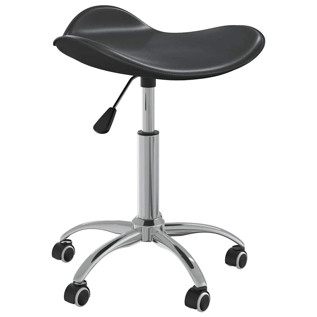 vidaXL Silla de comedor giratoria cuero sintético  44 x 44 x 57 cm Multicolor