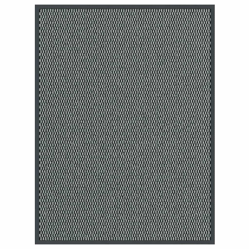 vidaXL Felpudo gris antracita 80x120 cm