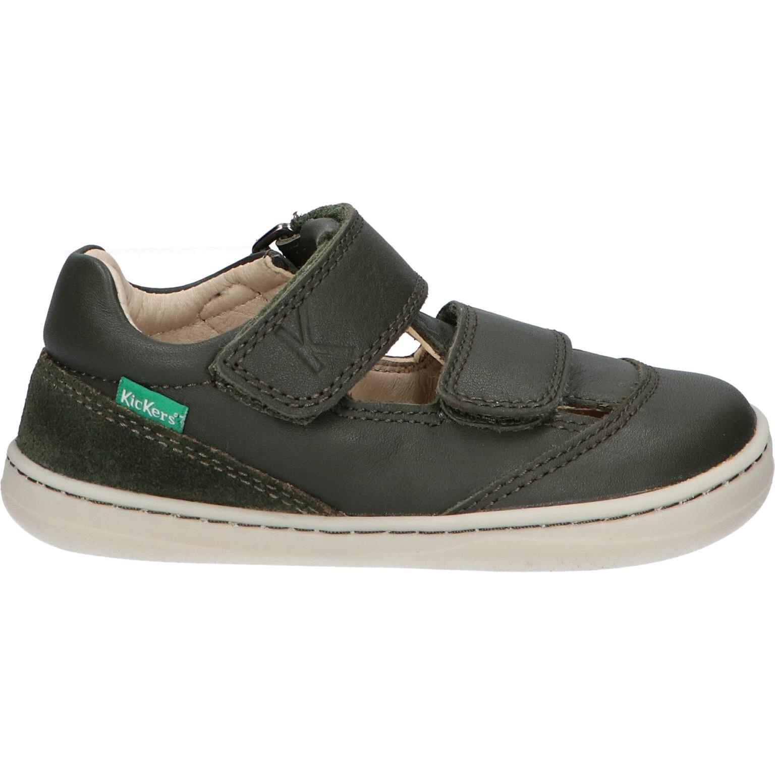 Kickers boy's shoes 960230 -30 kickbloom 20 kaki