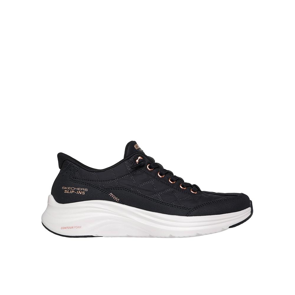 Skechers Contour Foam - Cozy Fit Golden Hour Zapatillas deportivas para mujer negras en textil y sintético 86924