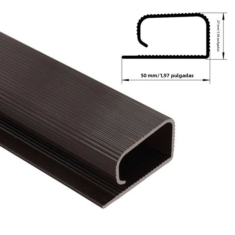 TK Organizador De Cables PVC Para Escritorio Cable Hider Strip Soporte Para Cordenada De 40 Cm/15.75 Pulgadas Gestor De Cableado