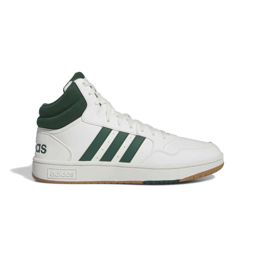 Zapatilla Adidas HOOPS 3.0 MID Blanco - Estilo de Vida