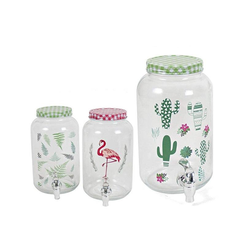Dispensador de Bebidas Gerimport 3l Tropical - Almacena Grandes Cantidades