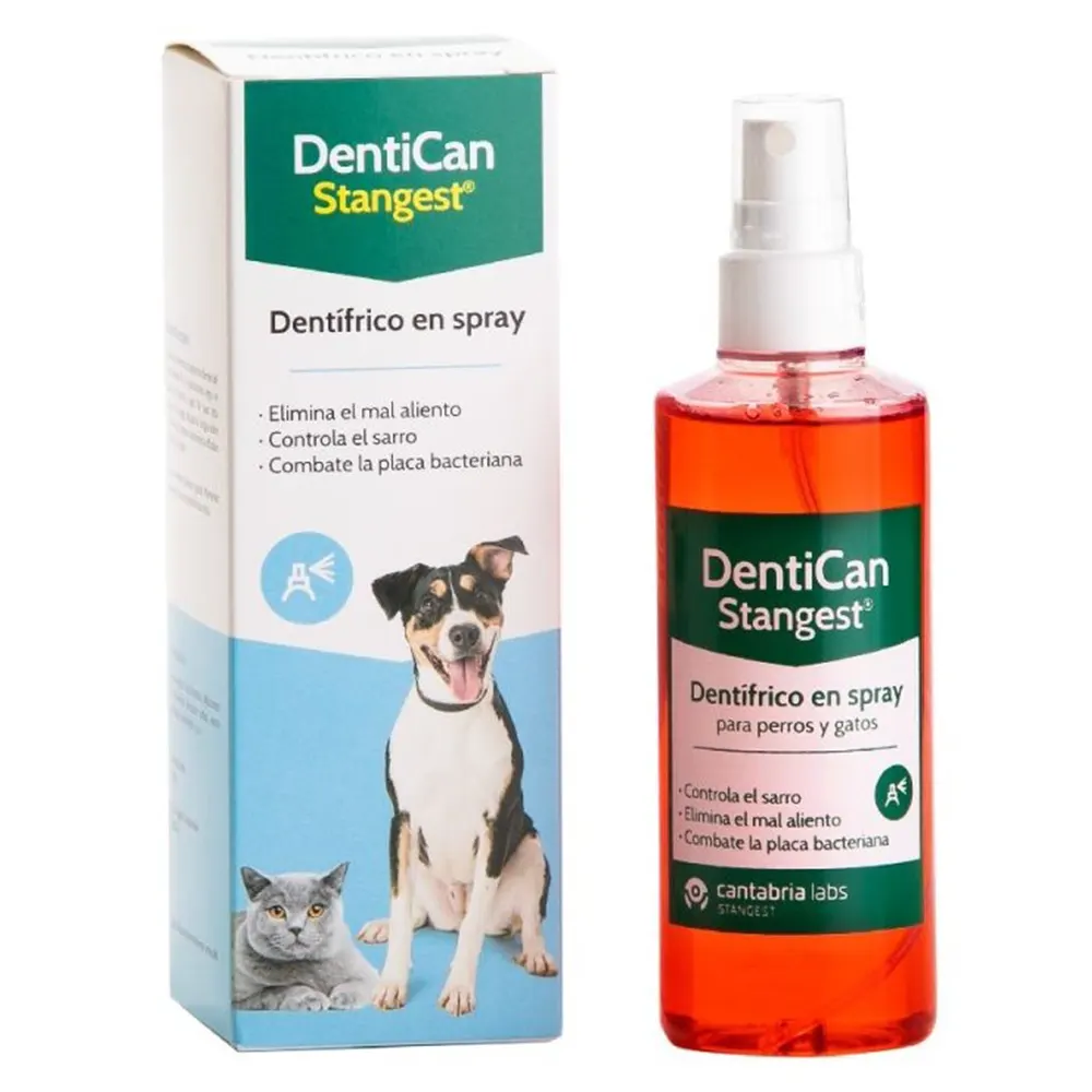 DentiCan Spray 125 ml enjuage bucal para perros y gatos STANGEST