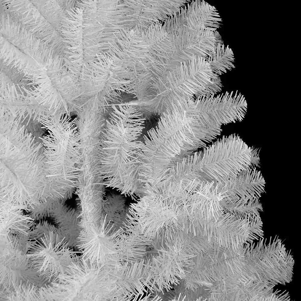 Árbol de Navidad PVC de Alta Calidad para Decoración Interior - Reutilizable y Fácil de Montar - Blanco