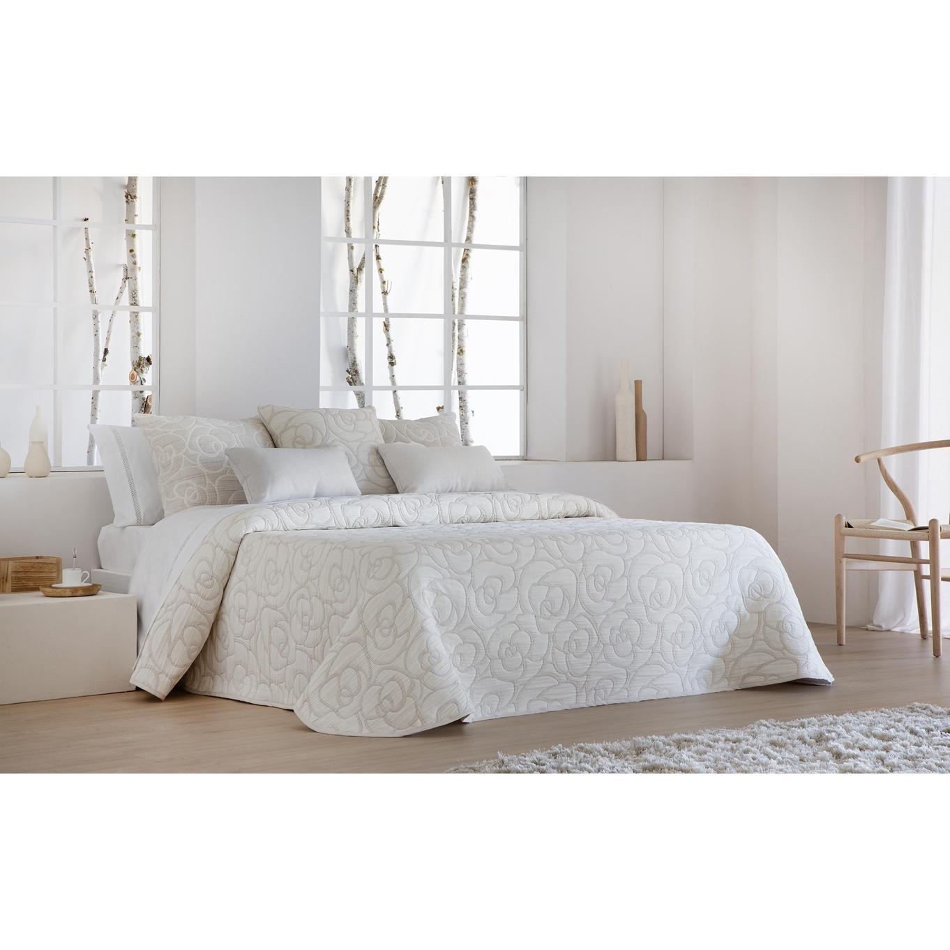 JVR - COLCHA TIPO 10 modelo LOTO - Tejido Jacquard Pique - Fabricado en España - Cama 90/105/135/150/160/180