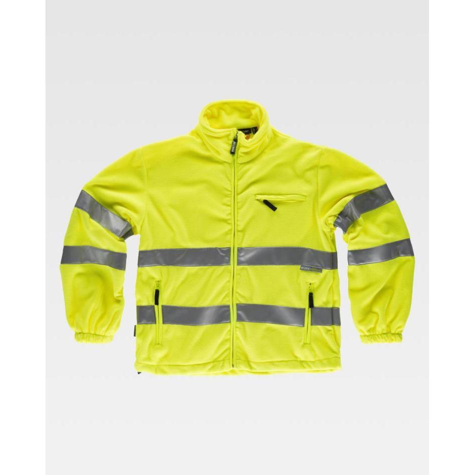 Chaqueta Forro Polar Alta Visibilidad Certificado EN ISO 20471