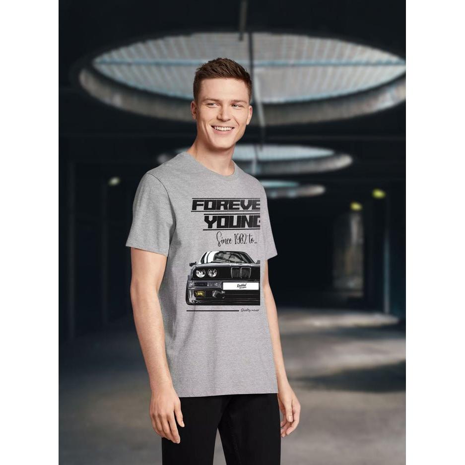 Camiseta RADIKAL Forever Young Gris Talla XL